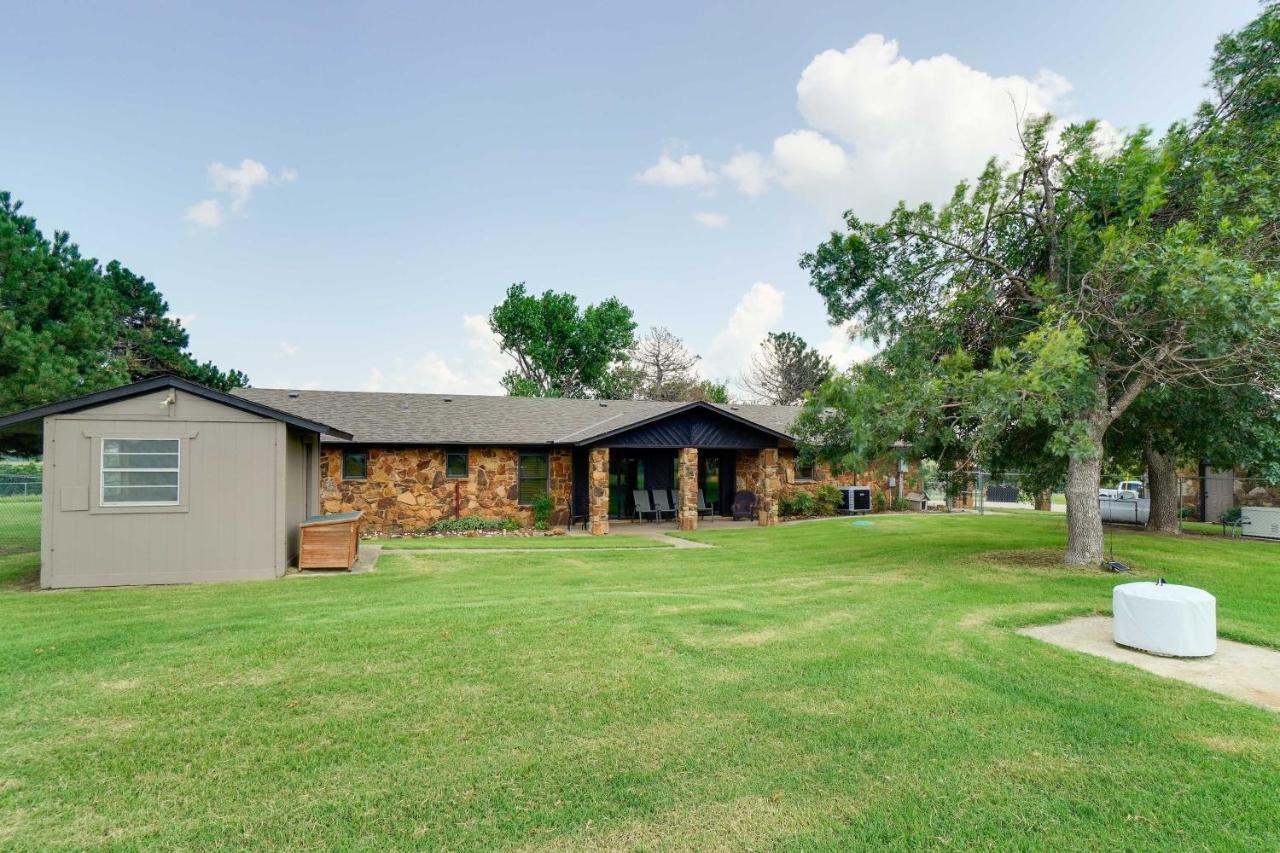 Spacious Country Home Near Ft Sill And Medicine Park Lawton Exteriér fotografie